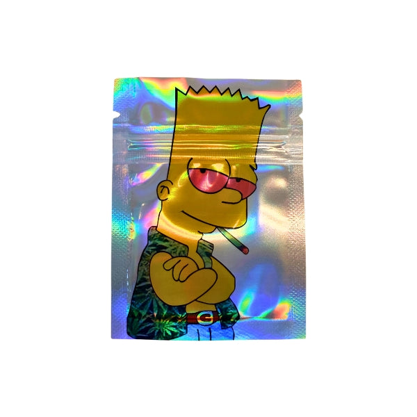 Bart 1 gram mylar bags - Set of 50