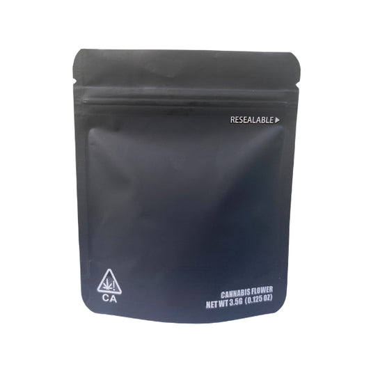 Black Mylar Bags - Set of 50