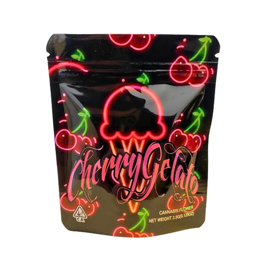 Cherry Gelato Mylar Bags