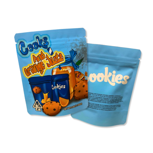 Cookies & OJ Mylar Bags - Set of 50