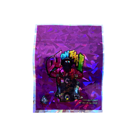 DJ on the 1 mylar bags - 1 gram - Set of 60