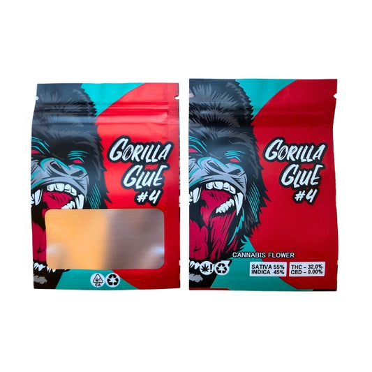 GG #4 1 gram mylar bags - Set of 50