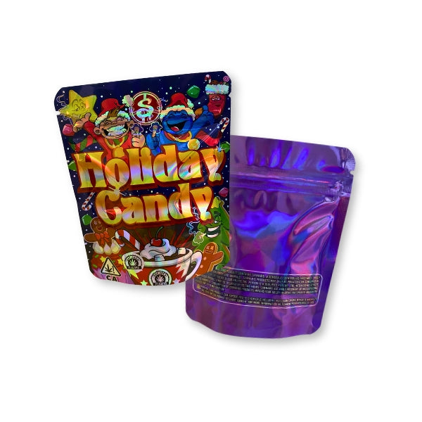 Holiday Candy Mylar Bags