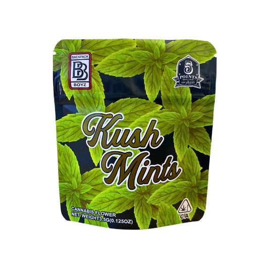 Kush Mint Mylar Bags