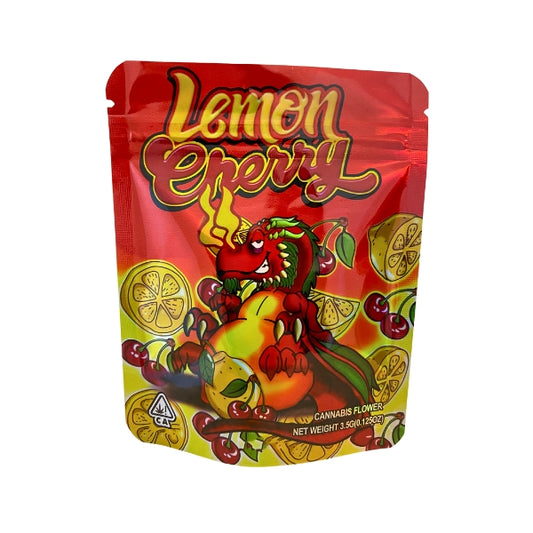 Lemon Cherry Mylar Bags - Pick-a-Pouch