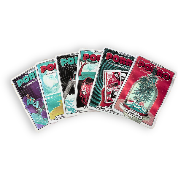 Porro mixed set Mylar Bags - Set of 50