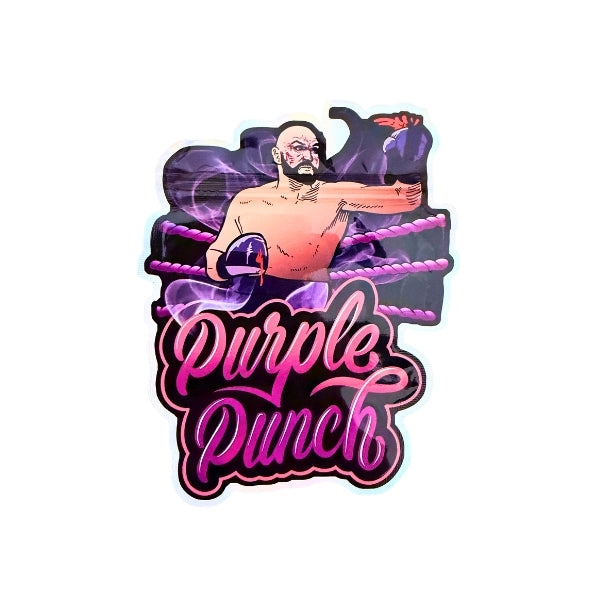 Purple Punch Mylar Bags - Set of 50
