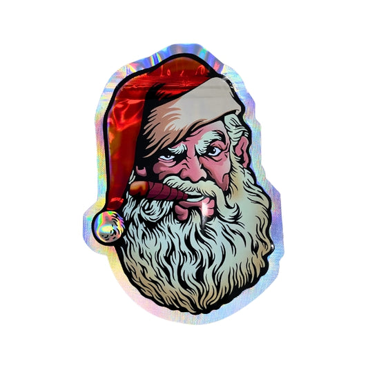 Santa Mylar Bags