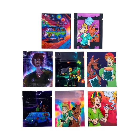 Shaggy & Scooby Set Mylar Bags - Set of 50