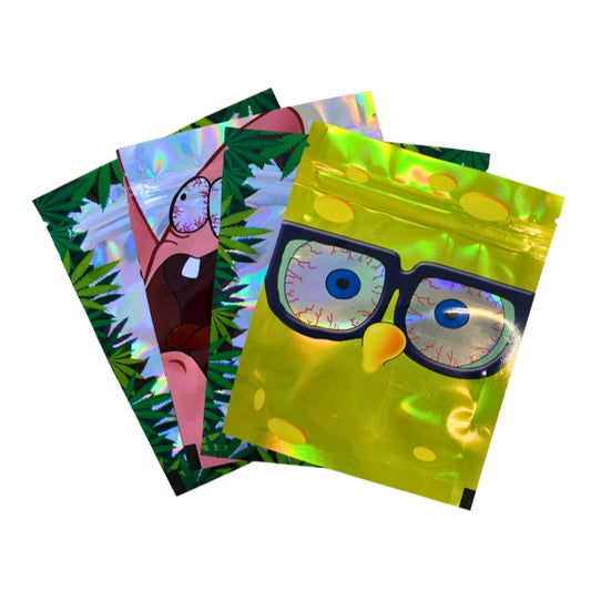 Spongebob Set Mylar Bags